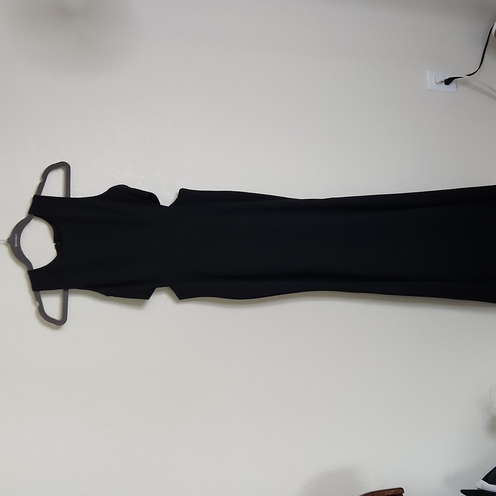 Lulus‎ black gown, size medium